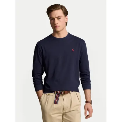 Zdjęcie Polo Ralph Lauren Longsleeve 710671467057 Granatowy Classic Fit