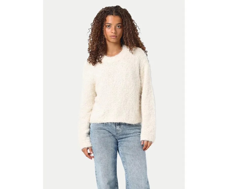 obrazek 1 Noisy May Sweter Sassy 27029424 Beżowy Relaxed Fit