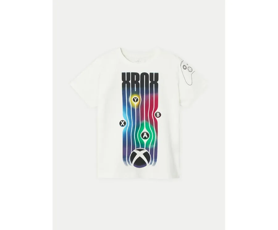 obrazek 1 NAME IT T-Shirt XBOX 13232200 Biały Regular Fit