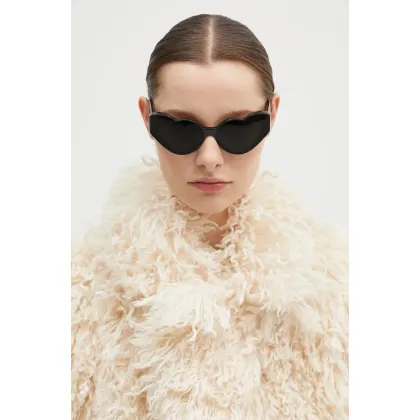 Zdjęcie Fiorucci okulary przeciwsłoneczne Heart damskie kolor czarny U01FPASU133AC03BK01