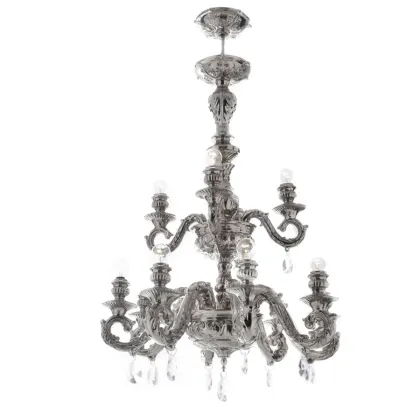 Zdjęcie Antyczny ceramiczny żyrandol