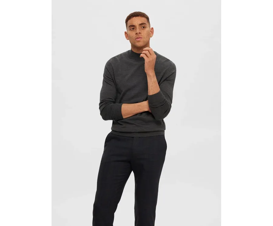obrazek 1 Selected Homme Golf 16090148 Szary Regular Fit