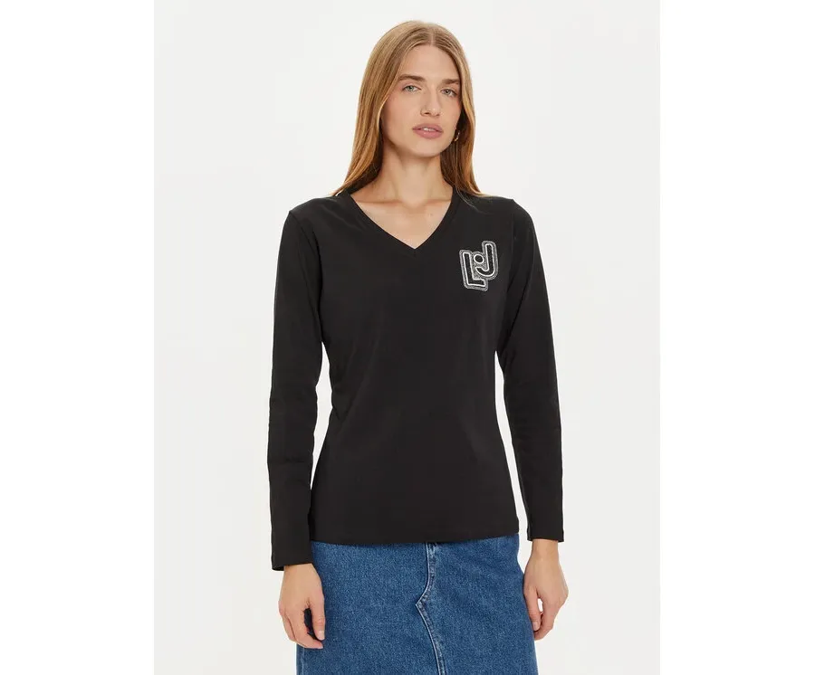 obrazek 1 Liu Jo Sport Bluzka TF4211 JS088 Czarny Regular Fit