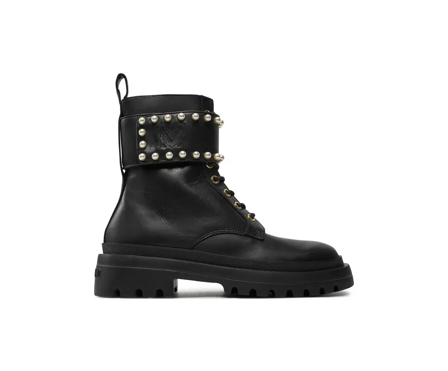 obrazek 1 LOVE MOSCHINO Trapery JA24235G0LIA0000 Czarny