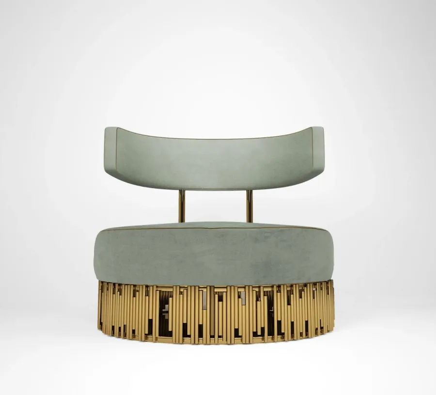 obrazek 5 Zielony stylowy fotel do salonu – Muranti