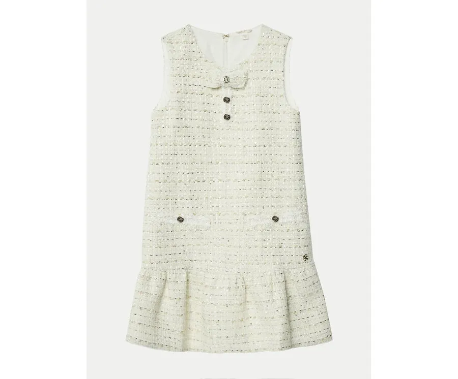 obrazek 1 Guess Sukienka codzienna J5RK05 WGXO0 Écru Regular Fit