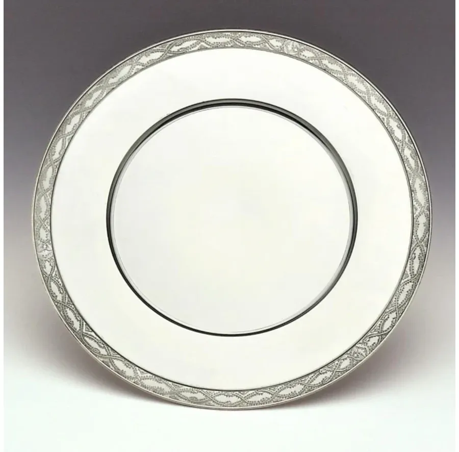 obrazek 1 Luksusowa grawerowana patera – talerz wykonany z pewteru