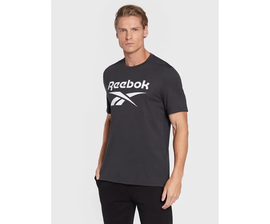 obrazek 1 Reebok Koszulka techniczna Workout Ready HI3925 Czarny Regular Fit