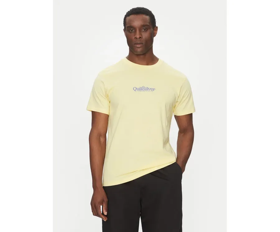 obrazek 1 Quiksilver T-Shirt EQYZT08062 Żółty Regular Fit