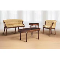 Picture Antique luxury round table for the living room - Morello Gianpaolo
