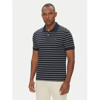 Zdjęcie Tommy Hilfiger Polo MW0MW39994 Granatowy Regular Fit