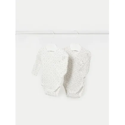 Zdjęcie Mayoral Komplet 2 par body dziecięcych 2775 Écru