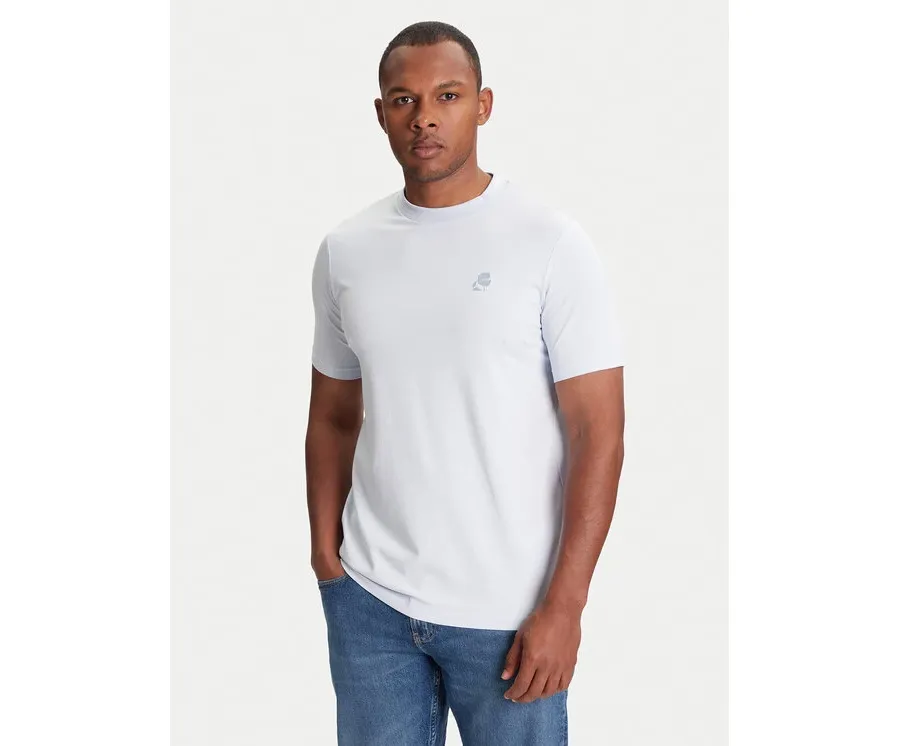 obrazek 1 KARL LAGERFELD T-Shirt 755750 553221 Turkusowy Regular Fit