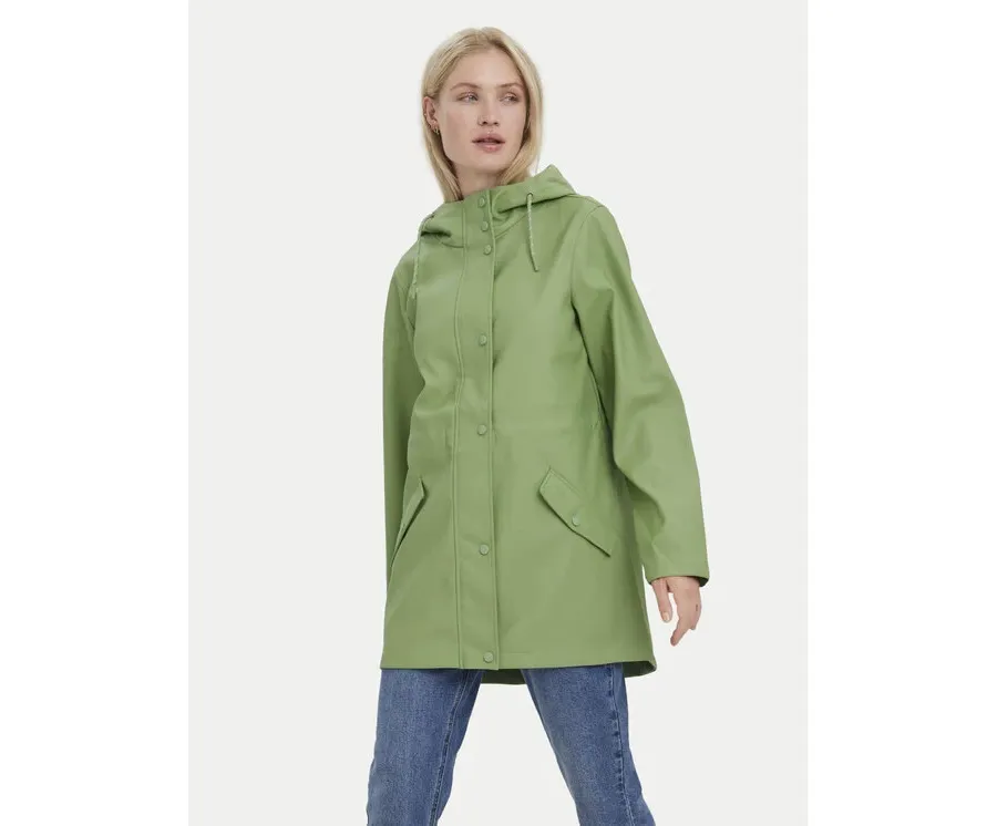 obrazek 1 Vero Moda Kurtka przeciwdeszczowa Malou 10266982 Zielony Regular Fit