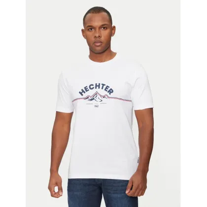 Zdjęcie Hechter Paris T-Shirt 75014 142919 Biały Regular Fit