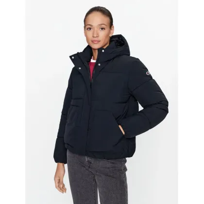 Zdjęcie Champion Kurtka przejściowa Hooded Jacket 116921 Czarny Custom Fit
