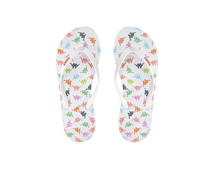 obrazek 1 Kappa Japonki 351C22W White - Pink Coral - Pink Fuchsia Kolorowy