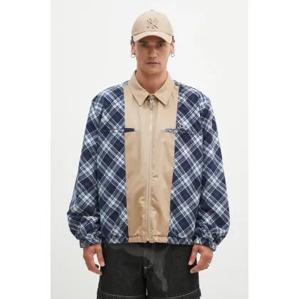 Zdjęcie AMBUSH kurtka dwustronna Chinos Blouson męska kolor granatowy przejściowa oversize BMEM002F24FAB0014661