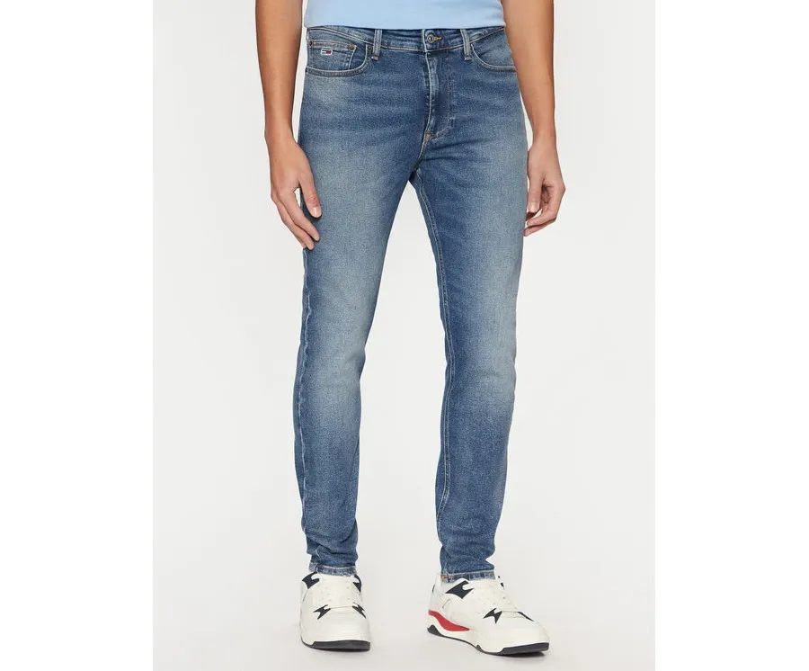 obrazek 1 Tommy Jeans Jeansy Simon DM0DM20548 Niebieski Skinny Fit