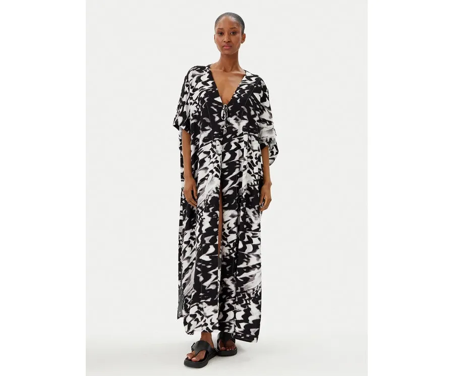 obrazek 1 Calvin Klein Swimwear Kimono KW0KW02822 Czarny Relaxed Fit