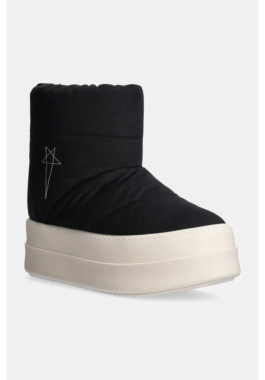 obrazek 1 Rick Owens śniegowce Mega Bumper Low Lunar damskie kolor czarny DS02D2839.MUPAM9
