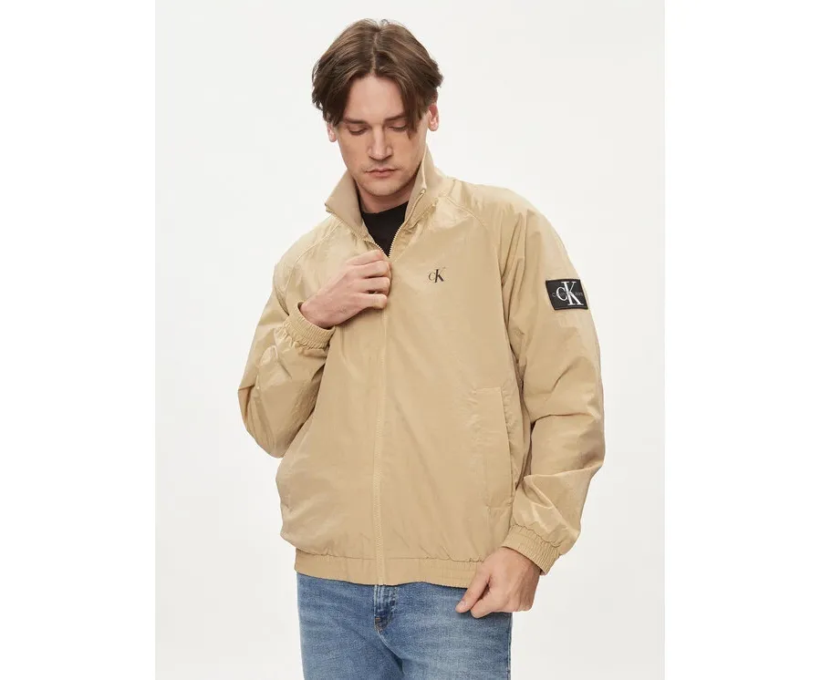 obrazek 1 Calvin Klein Jeans Kurtka przejściowa Harrington J30J325102 Beżowy Regular Fit