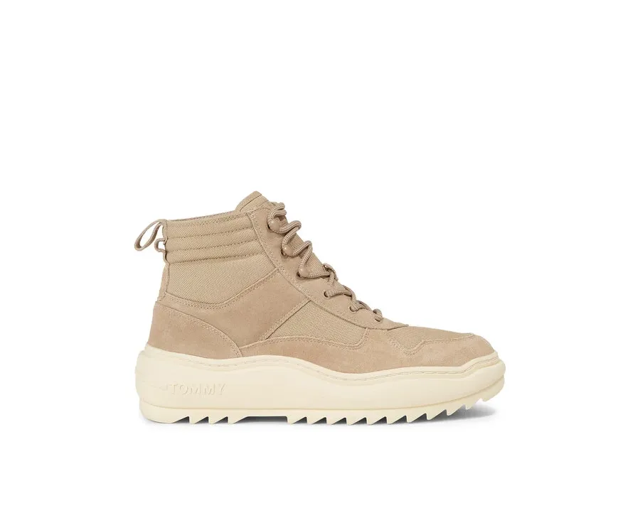 obrazek 1 Tommy Jeans Trzewiki Tjm Mix Material Boot EM0EM01245 Khaki