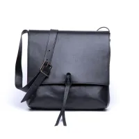 Picture Elegant shoulder bag made of natural leather - Ikunico