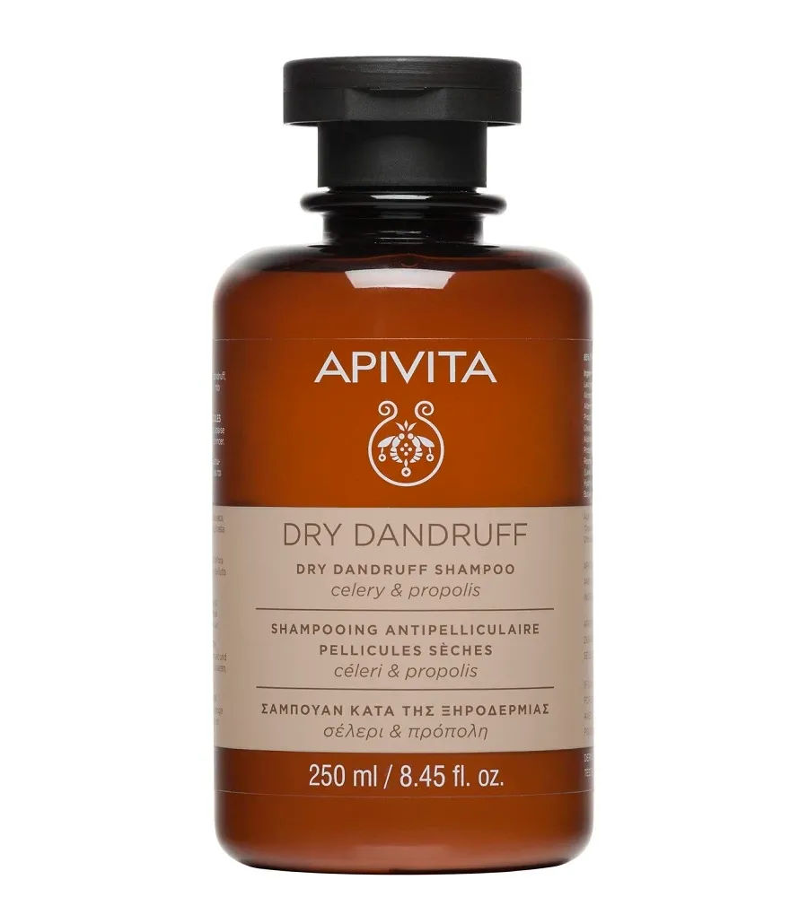 obrazek 1 Apivita Dandruff Szampon przeciwłupieżowy na łupież suchy 250 ml