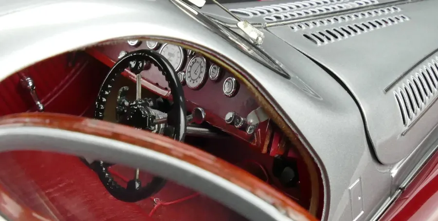 obrazek 6 Auto Talbot-Lago Coupé T150 C-SS Figoni & Falaschi “Teardrop”, 1937-39 srebrno-czerwony