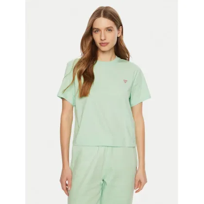 Zdjęcie Guess Jeans T-Shirt W4YI05 K8HM0 Zielony Regular Fit
