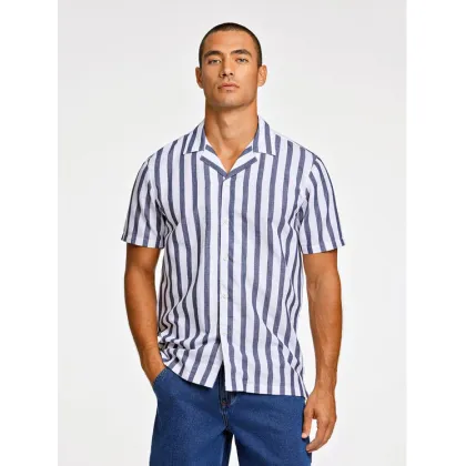 Zdjęcie Lindbergh Koszula 30-203321 Granatowy Relaxed Fit