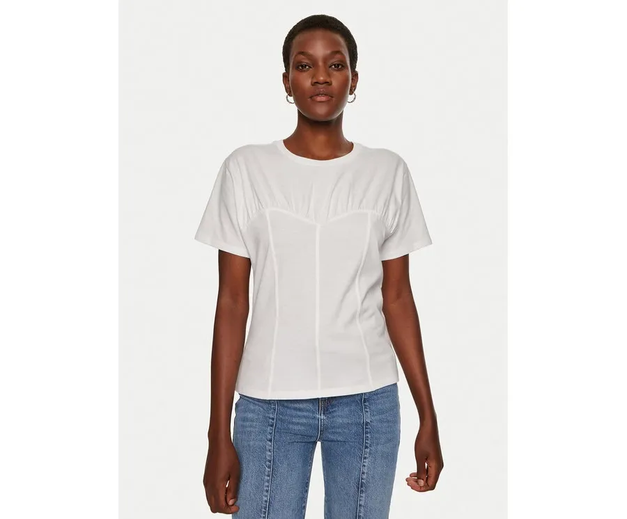 obrazek 1 TWINSET T-Shirt 242TP2440 Biały Regular Fit