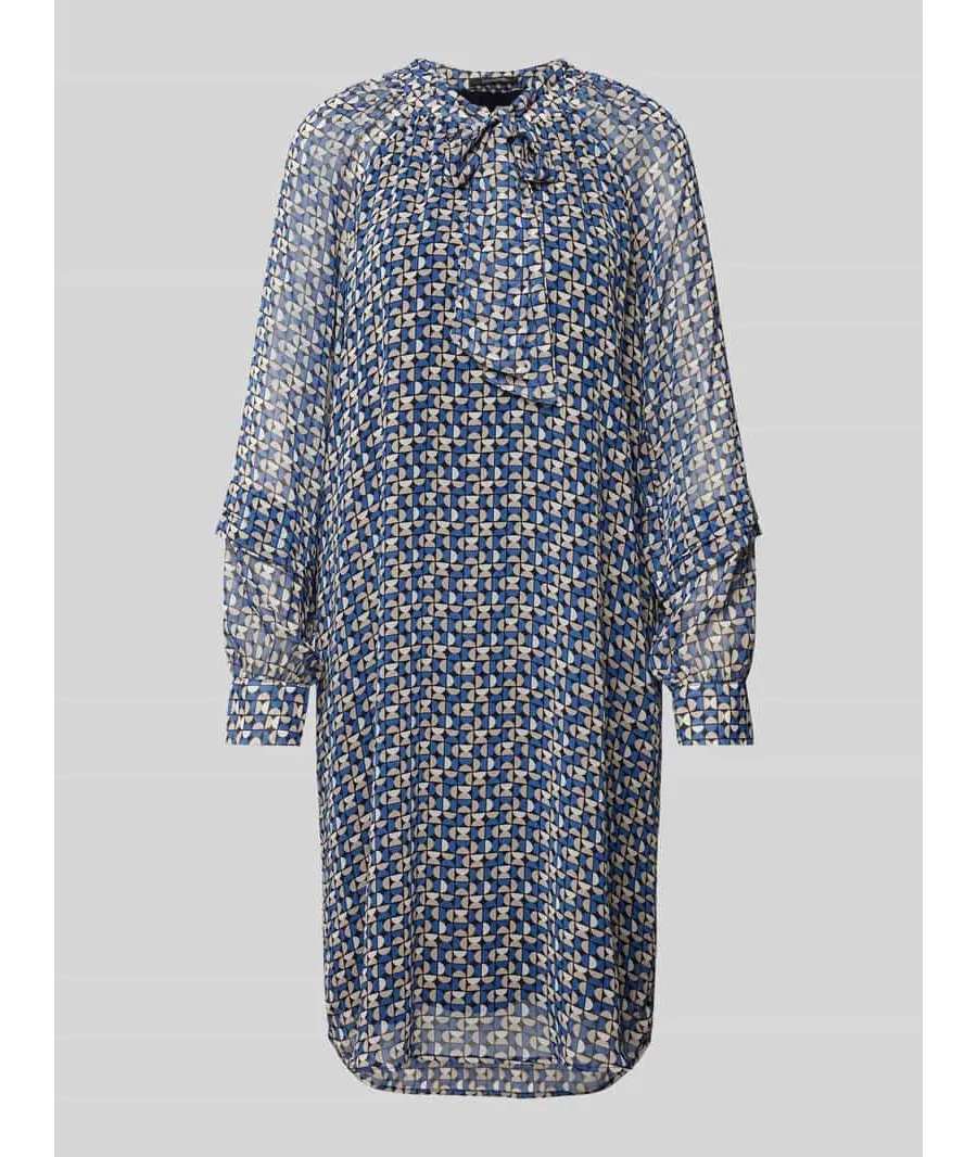 obrazek 1 Sukienka o długości do kolan z wiązanym detalem