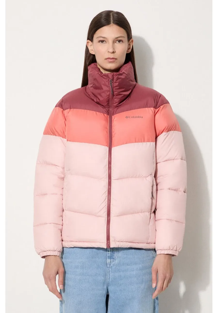 obrazek 1 Columbia kurtka Puffect Color Block Jkt damska kolor różowy zimowa 1955101