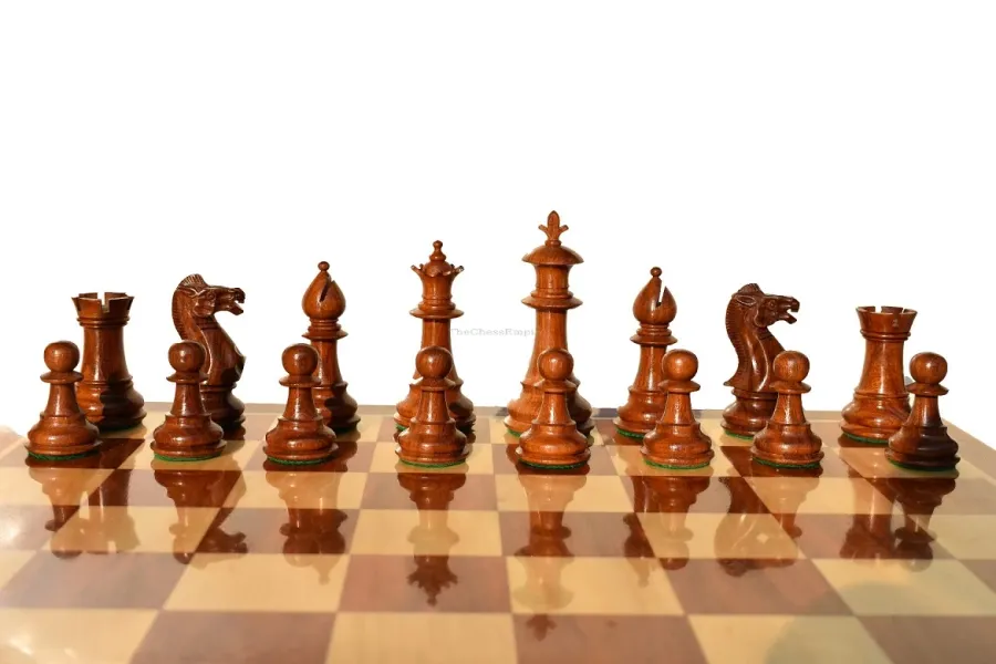 obrazek 6 Pięknie wykonany komplet szachowy - The Chess Empire