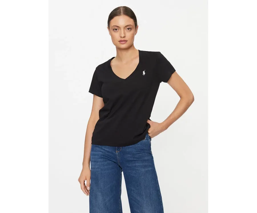 obrazek 1 Polo Ralph Lauren T-Shirt 211902403003 Czarny Regular Fit