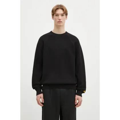 Zdjęcie Carhartt WIP sweter bawełniany Chase Sweater kolor czarny I028581.00FXX