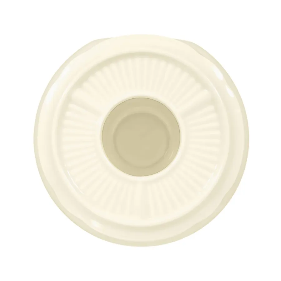 obrazek 3 Klasyczny porcelanowy podgrzewacz w kolorze kości słoniowej - Seltmann Weiden