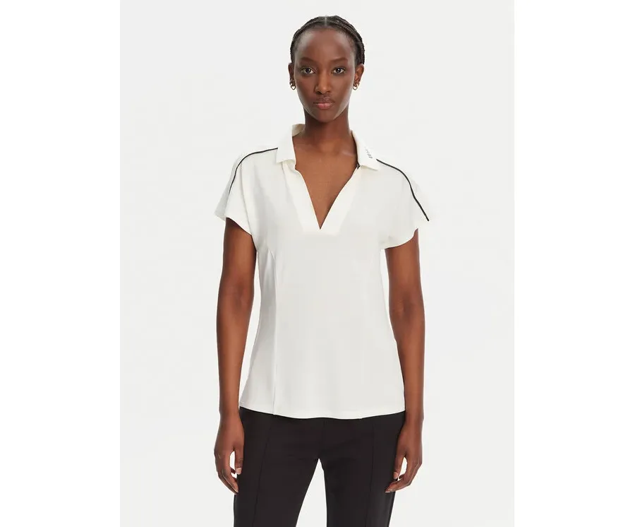 obrazek 1 Liu Jo Sport T-Shirt TA5183 J4883 Biały Regular Fit