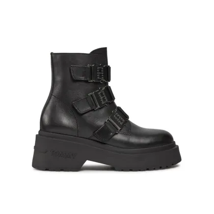 Zdjęcie Tommy Jeans Botki Tjw Chunky Boot Hardware EN0EN02443 Czarny