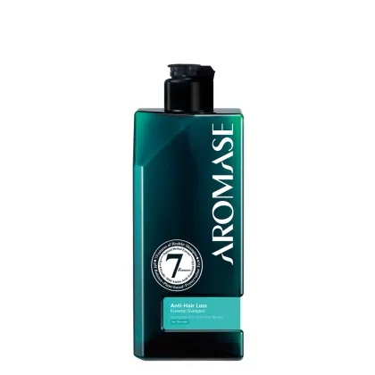 Zdjęcie Aromase Anti-Hair Loss Essential Szampon przeciw wypadaniu włosów do każdego typu skóry głowy, 90 ml 90 ml