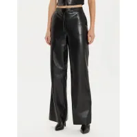 Zdjęcie Guess Spodnie z imitacji skóry Vixen W4PB68 WF8Q0 Czarny Regular Fit