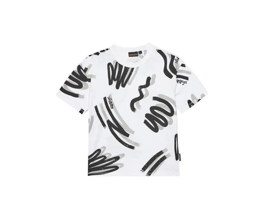 obrazek 1 Napapijri T-Shirt NP0A4IGW S Biały Regular Fit