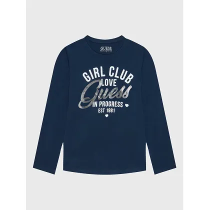 Zdjęcie Guess Bluzka J3RI27 K6YW1 Niebieski Regular Fit