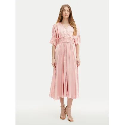 Zdjęcie Guess Sukienka wieczorowa W5PK1O WHHF0 Różowy Regular Fit