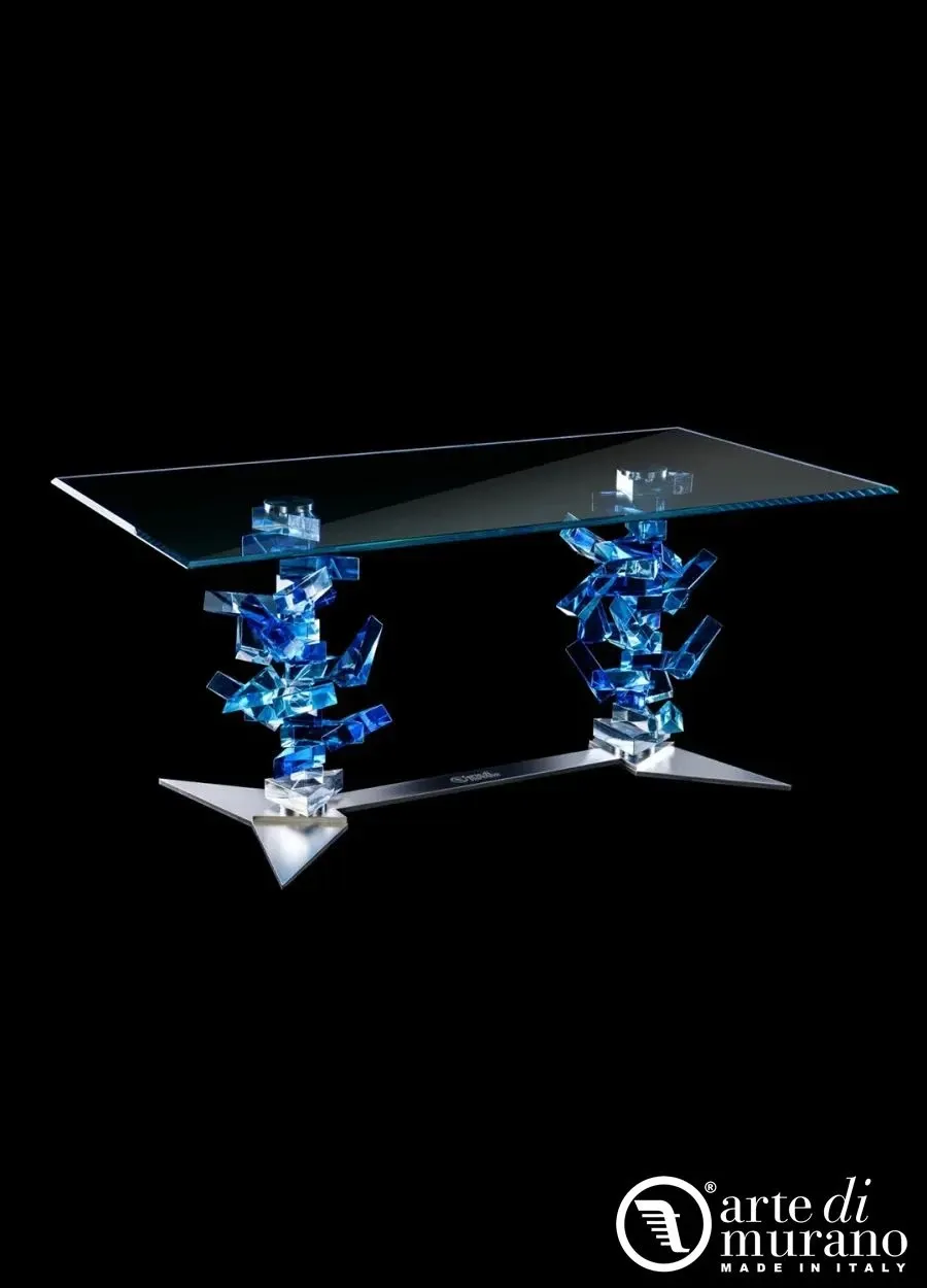 obrazek 1 Szykowny stół ze szkła Murano
