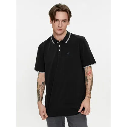 Zdjęcie Wrangler Polo 112350404 Czarny Regular Fit