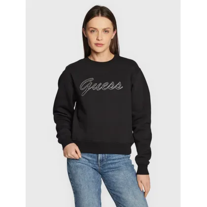 Zdjęcie Guess Bluza W3RQ10 K9Z21 Czarny Regular Fit