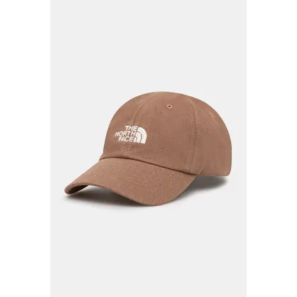 Zdjęcie The North Face czapka z daszkiem Norm kolor brązowy z aplikacją NF0A7WHO6IH1